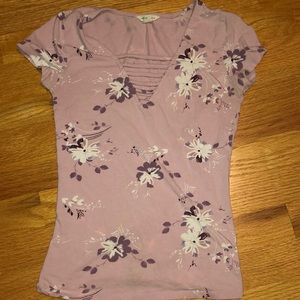 Aeropostale Floral Tee